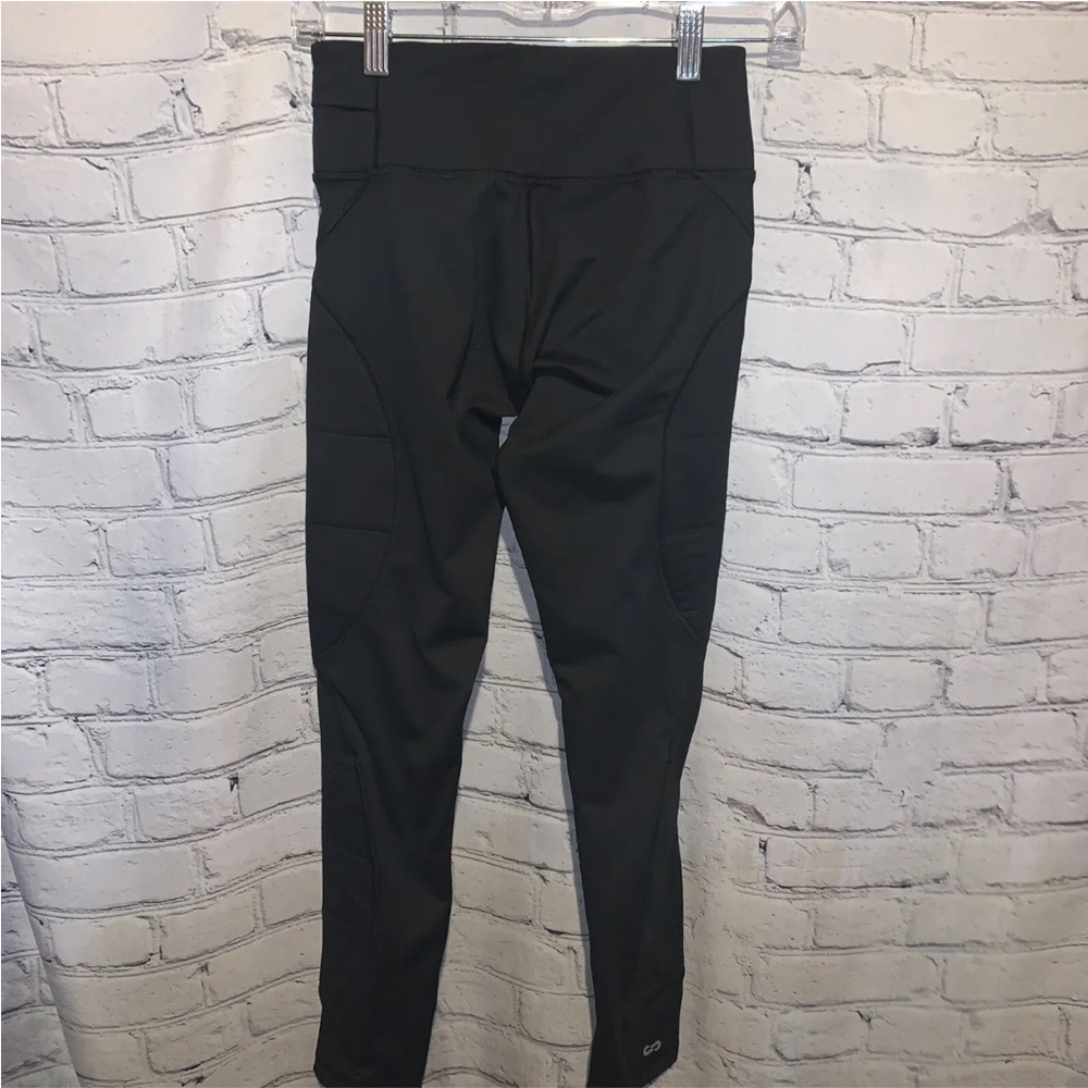 Oros Powered By Solarcore Leggings Hip Padded Women’s Size XS Black Cycling - Picture 3 of 4